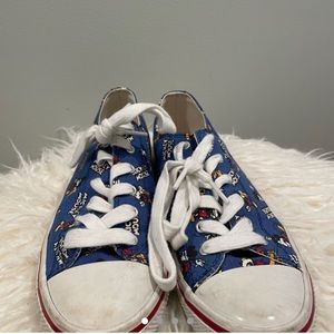 Forever 21 Blue Mickey Mouse Sneakers